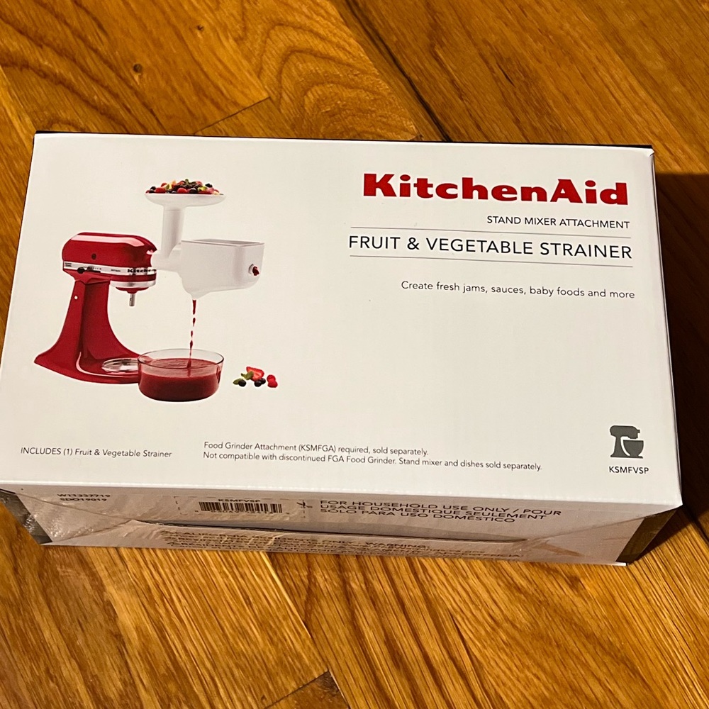 KITCHENAID FRUIT AND VEGGIE STRAINER
